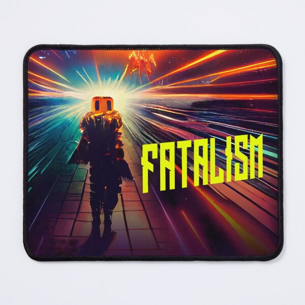 Item preview, Fatalism | 80s Sci-fi and Videogames Inspired Art Covers designed and sold by PlaTolstoy.
