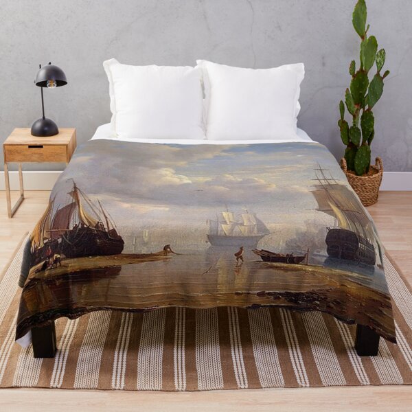 Item preview, Seascape by Adolph Vollmer designed and sold by tomorrowsart.