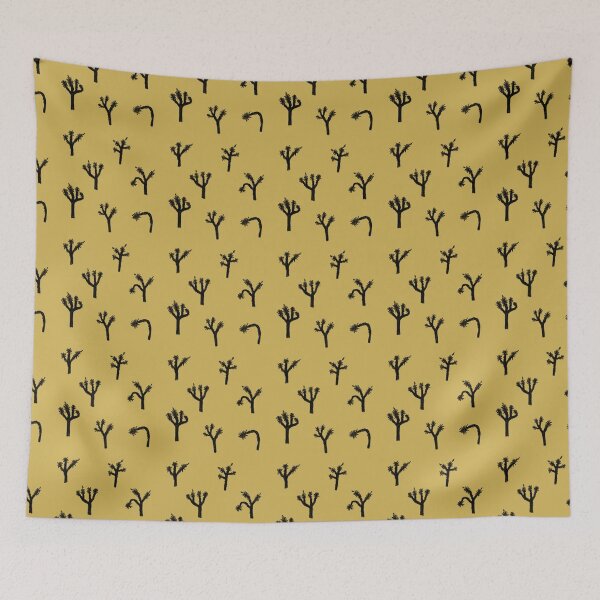 Item preview, Sunny yellow Joshua Trees designed and sold by Lemonlilies.