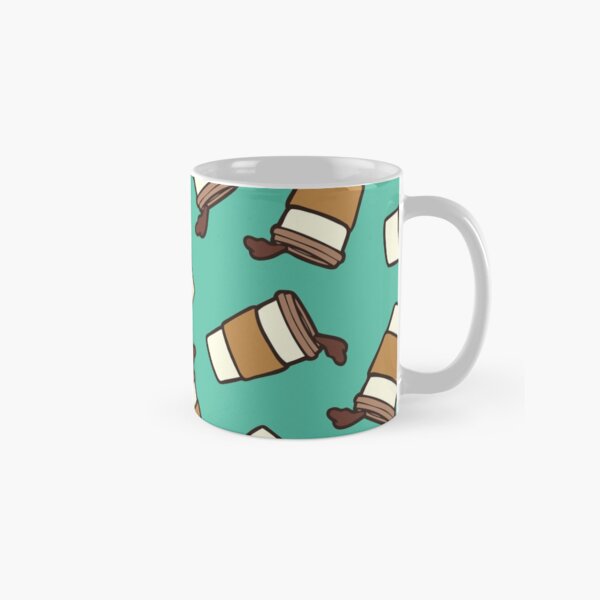 Take it Away Coffee Pattern Classic Mug