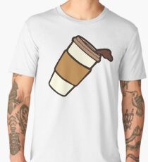 Take it Away Coffee Pattern Men's Premium T-Shirt
