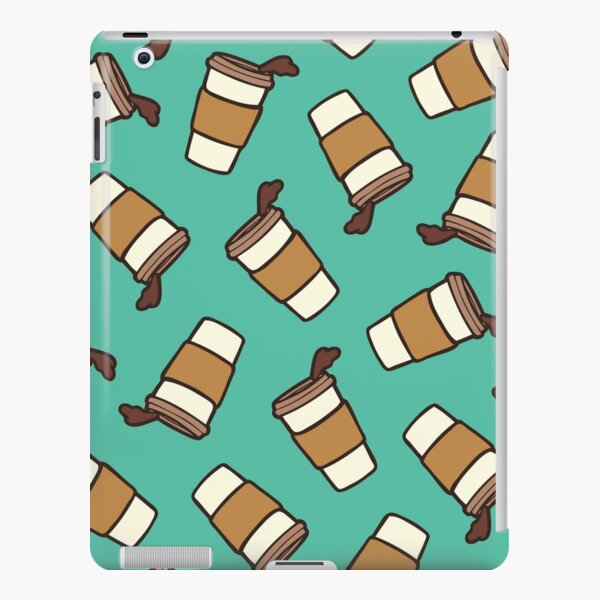 Take it Away Coffee Pattern iPad Snap Case