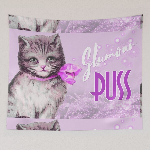 Item preview, Glamour Puss designed and sold by Vintage Designs +.