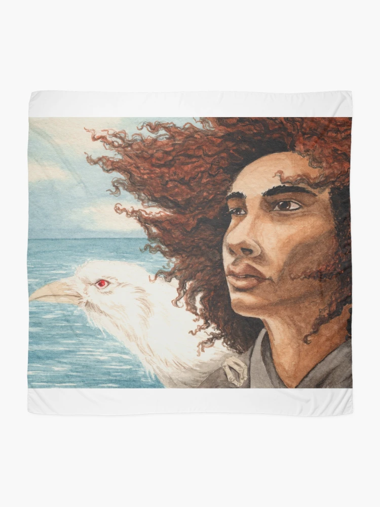 Thumbnail 2 of 3, Scarf, Wistful designed and sold by Rey Mehlhorn.