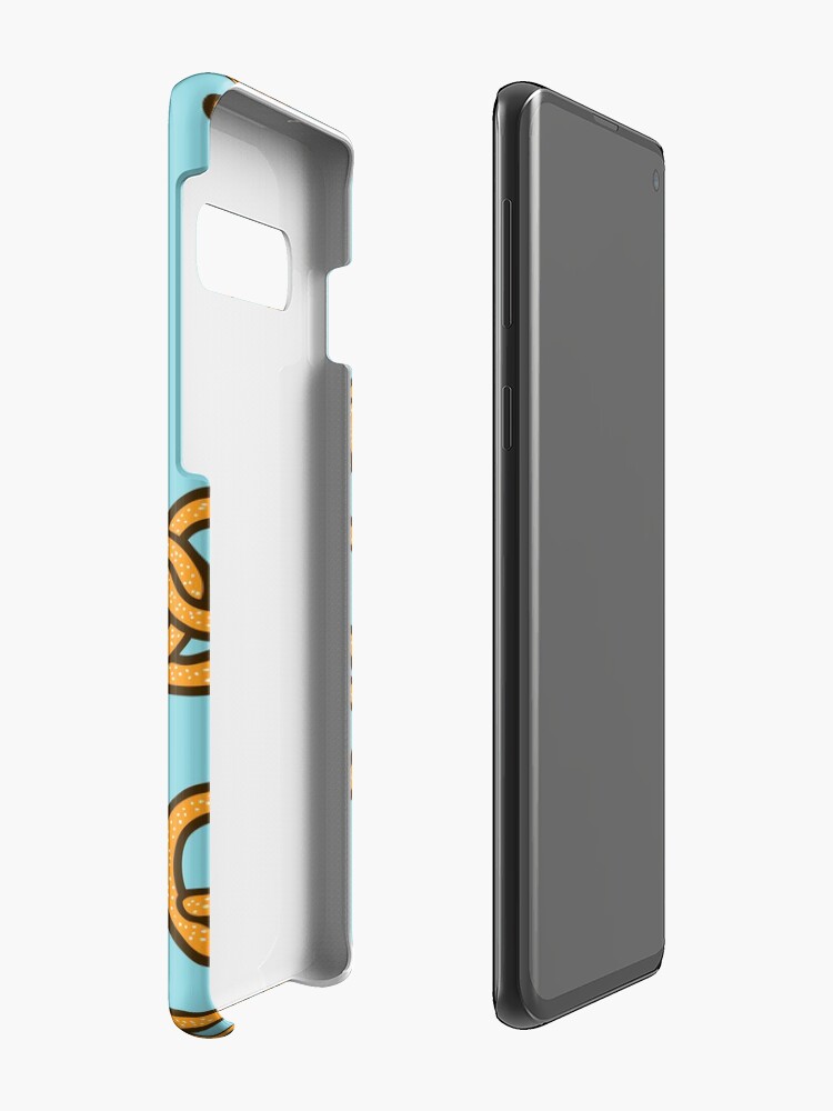 Alternate view of I Heart Pretzels Pattern Case & Skin for Samsung Galaxy