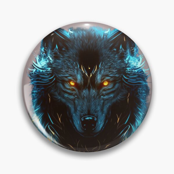 Artikelvorschau, Blauer Wolfsgeist entworfen und verkauft von reneromt.