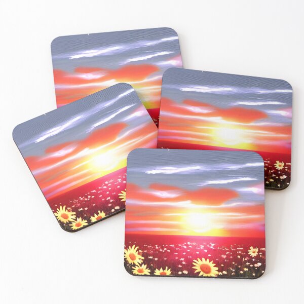 Item preview, Daisy sunset wallpaper designed and sold by gramizzia.
