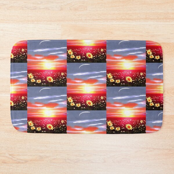 Item preview, Daisy sunset wallpaper designed and sold by gramizzia.