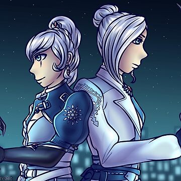 Weiss and Winter RWBY - @azureart01/_azureart_