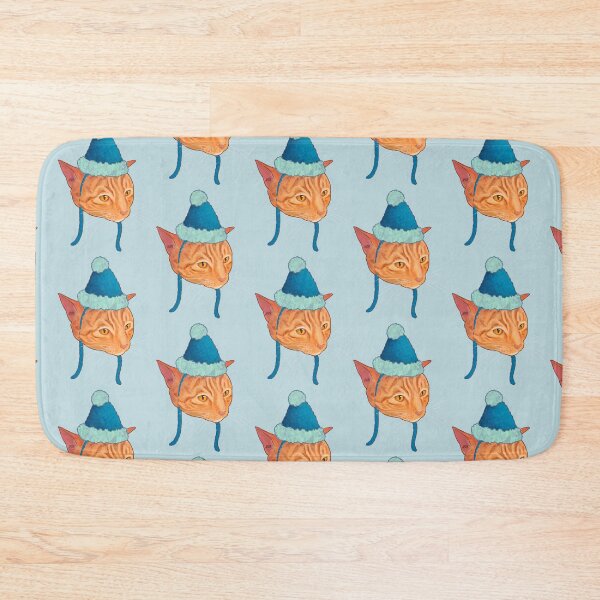 Item preview, Winter Hat Orange Cat designed and sold by jastinamor.