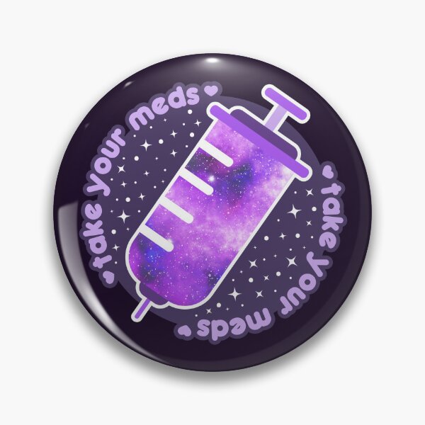 Item preview, Take Your Meds | Kawaii Syringe designed and sold by sasyall.