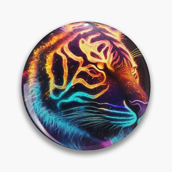 Item preview, Tiger, Cosmic Inferno designed and sold by wumples.