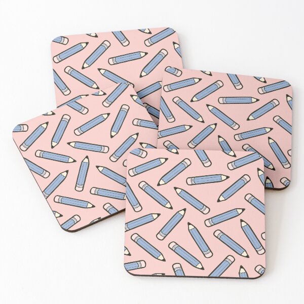 Item preview, Pencil Power Rose Quartz & Serenity Pattern designed and sold by evannave.