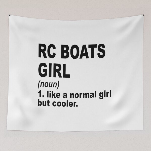 Item preview, RC Boats Girl Like A Normal Girl But Cooler,RC Boats Lovers Gift designed and sold by Dogs Geeky⭐⭐⭐⭐⭐.