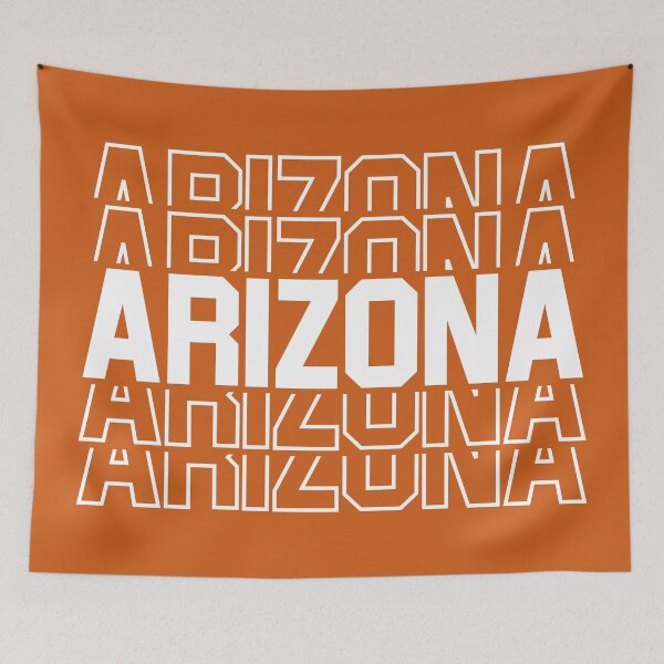 Item preview, Arizona State Repeated Text, Copper designed and sold by sweetbelle.