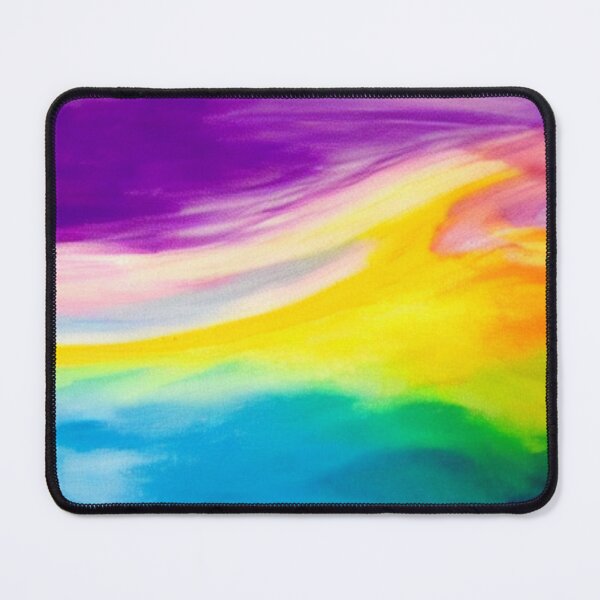 Item preview, Blue, Magenta Yellow and White etheral rainbow designed and sold by Athena Milonas.