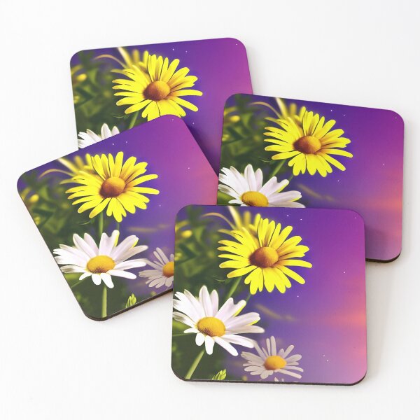 Item preview, Daisy sunset wallpaper designed and sold by gramizzia.