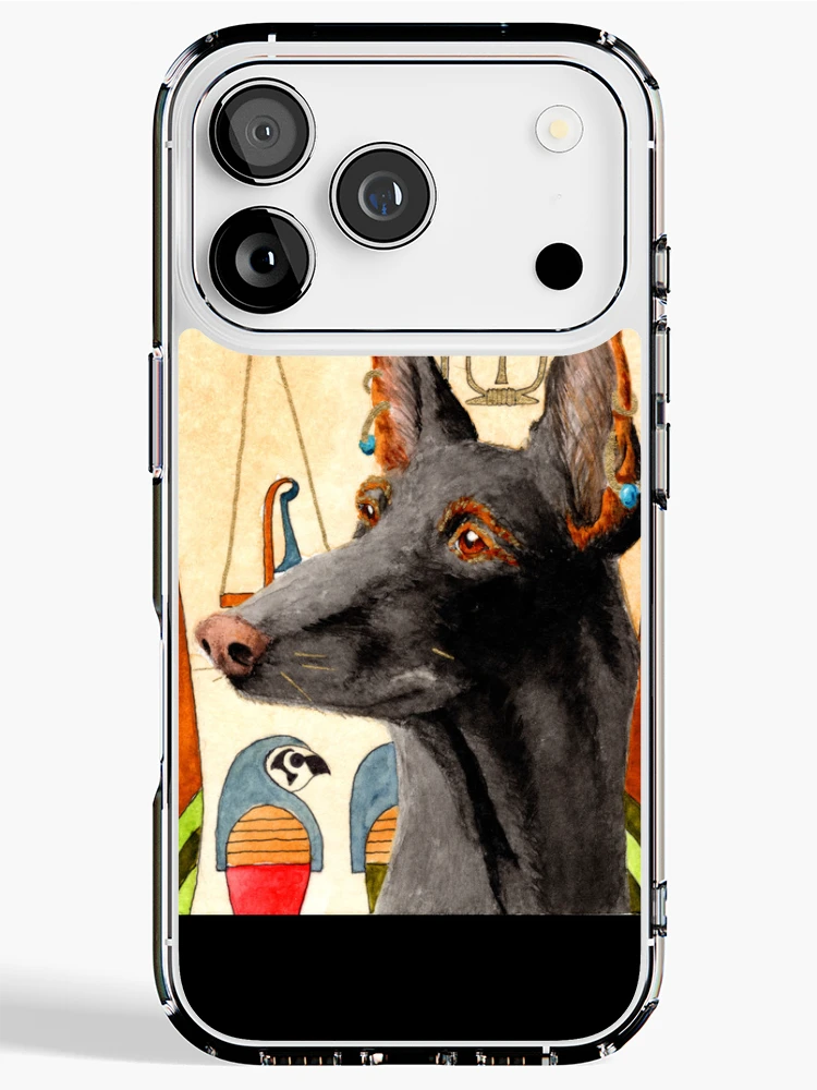 Thumbnail 1 of 5, iPhone Case, Anubis designed and sold by Rey Mehlhorn.