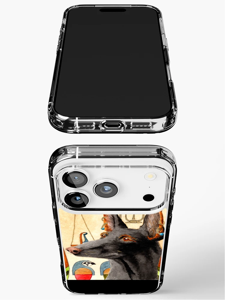Thumbnail 3 of 5, iPhone Case, Anubis designed and sold by Rey Mehlhorn.