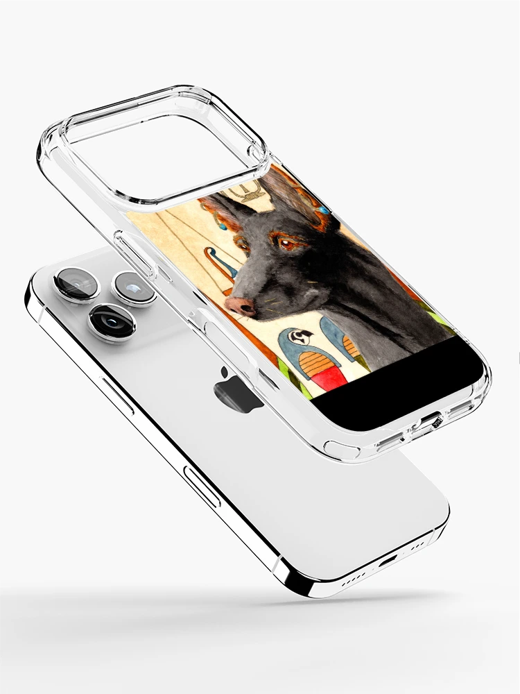 Thumbnail 2 of 5, iPhone Case, Anubis designed and sold by Rey Mehlhorn.