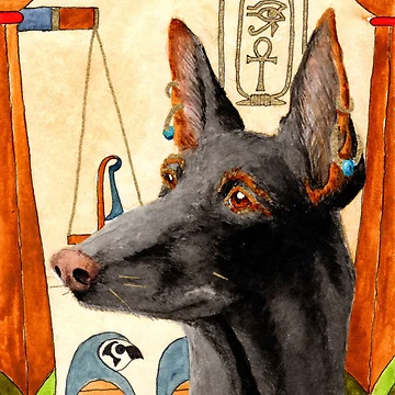 Artwork thumbnail, Anubis by Rey Mehlhorn