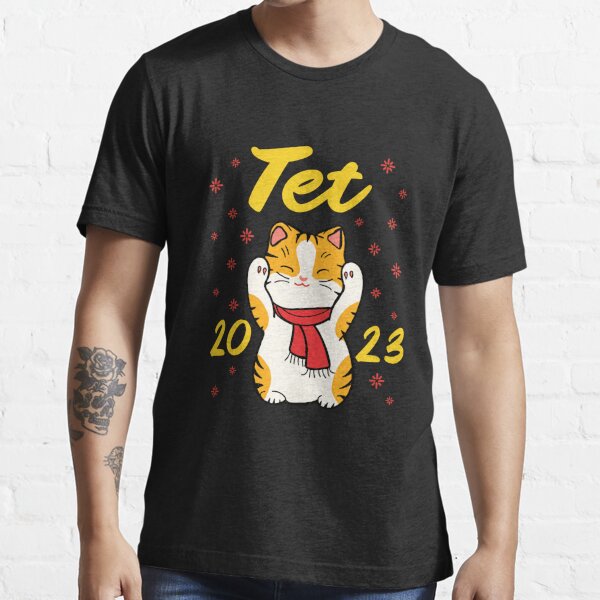 Vietnamese New Year Tet 2023 Cat Kawaii Lunar Calendar T Shirt For Sale By Jaygo Redbubble 7645