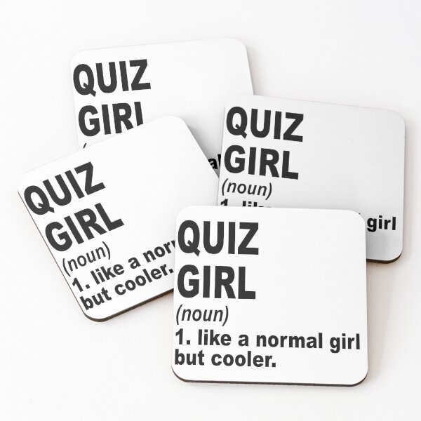 Item preview, Quiz Sister,Quiz girl like a normal girl but cooler designed and sold by Dogs Geeky⭐⭐⭐⭐⭐.