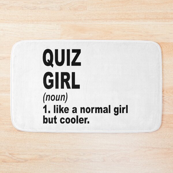 Item preview, Quiz Sister,Quiz girl like a normal girl but cooler designed and sold by Dogs Geeky⭐⭐⭐⭐⭐.