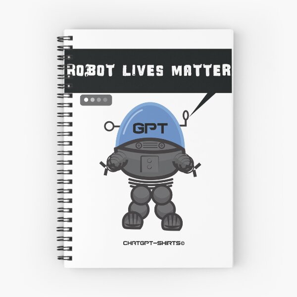 Item preview, Robot Lives Matter ChatGPT T-shirt designed and sold by ChatGPTshirts.