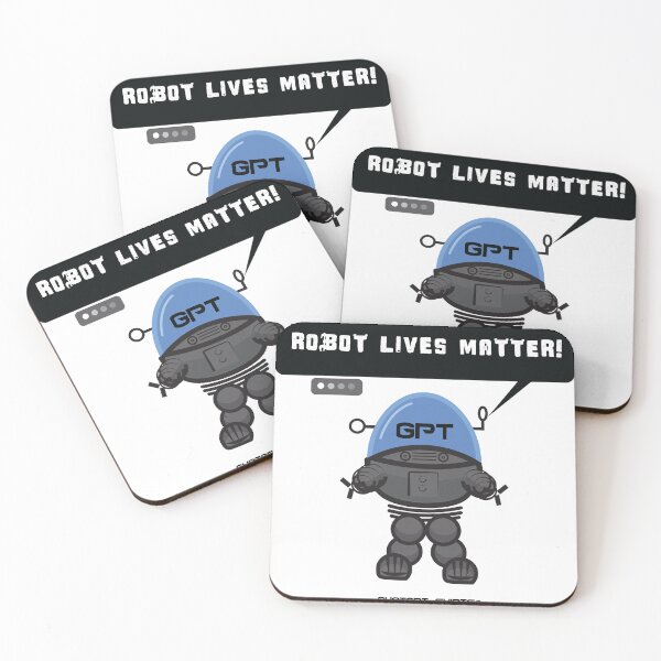 Item preview, Robot Lives Matter ChatGPT T-shirt designed and sold by ChatGPTshirts.