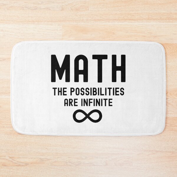 Item preview, Math The Possibilities are Infinite - Math Teacher, Math Professor, Math Nerd, Mathematics, Statistics, Laboratories designed and sold by jadedscientist.