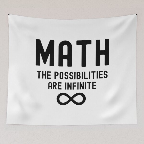 Item preview, Math The Possibilities are Infinite - Math Teacher, Math Professor, Math Nerd, Mathematics, Statistics, Laboratories designed and sold by jadedscientist.