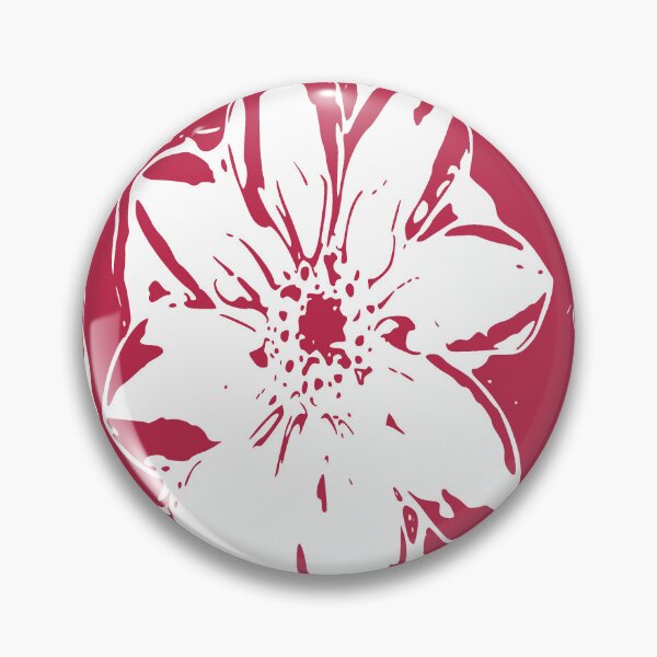 Item preview, magenta flower designed and sold by estilolukino.