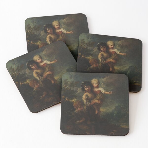 Item preview, Cottage Children (The Wood Gatherers) by Thomas Gainsborough designed and sold by tomorrowsart.