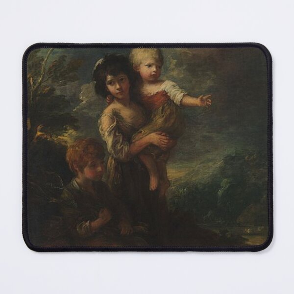 Item preview, Cottage Children (The Wood Gatherers) by Thomas Gainsborough designed and sold by tomorrowsart.