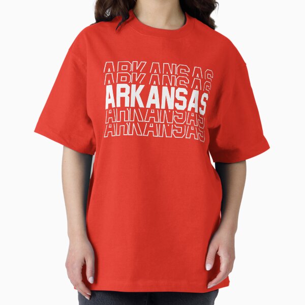 Vista previa del artículo con la obra «Texto repetido del estado de Arkansas», diseñado y vendido por sweetbelle.