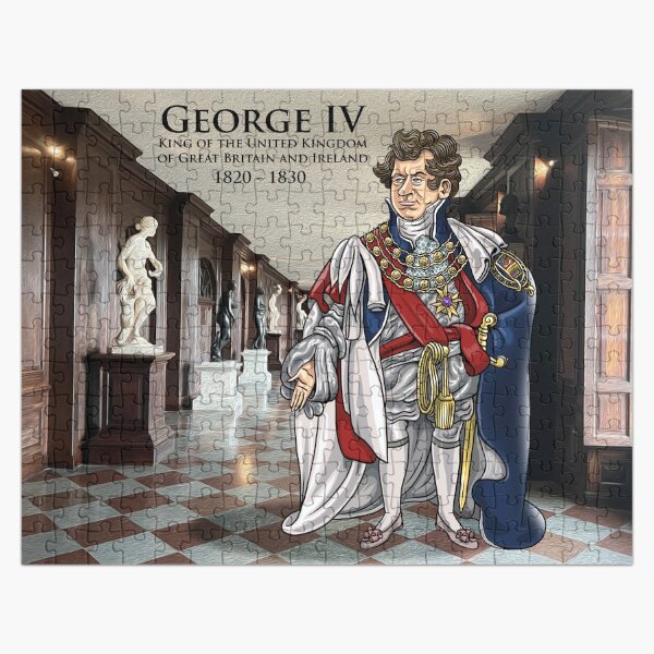 King George IV (Design 2) Jigsaw Puzzle