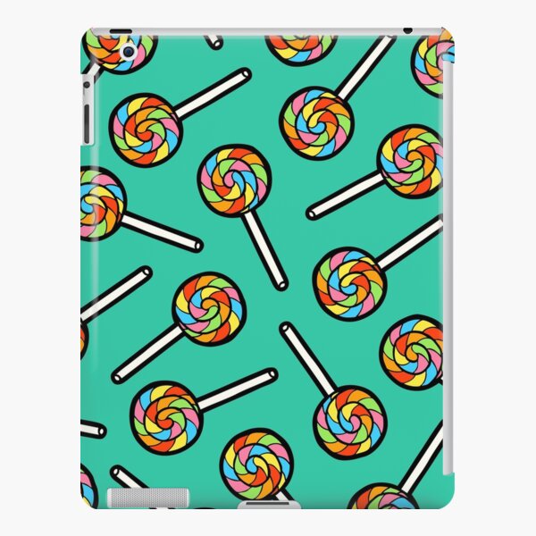Rainbow Lollipop Pattern iPad Snap Case