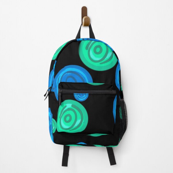 Item preview, Green and Blue Bauble Swirl - Pattern designed and sold by jolabrese.
