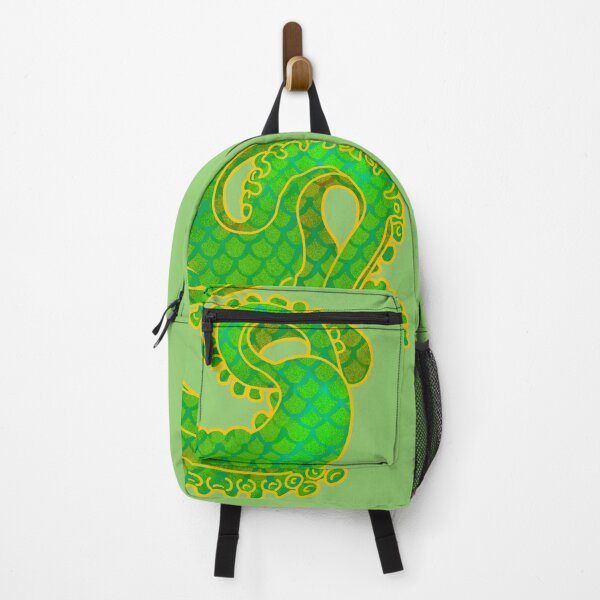 Item preview, Kraken Sea Monster - Green and Gold designed and sold by LaRoach Digital Arts.