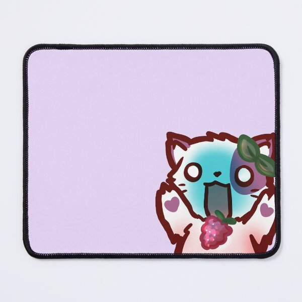 Item preview, Fluffy Grape Kitty shock designed and sold by NauticalSorbet.