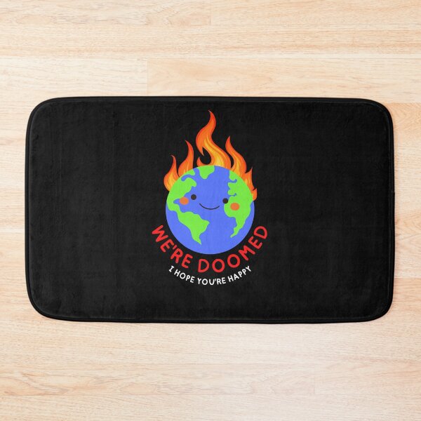 Item preview, Doomed Shirt Planet Earth Pollution Greta Climate Change Shirt SOS Help Climate Strike Shirt Nature Future Natural Environment Cute Funny Gift Idea designed and sold by EpsilonEridani.