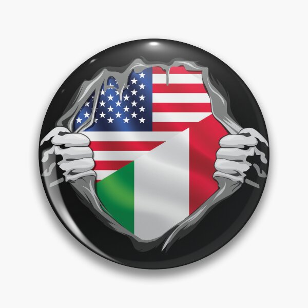 Artikelvorschau, Italian American Roots Flag entworfen und verkauft von RahallusNtx.