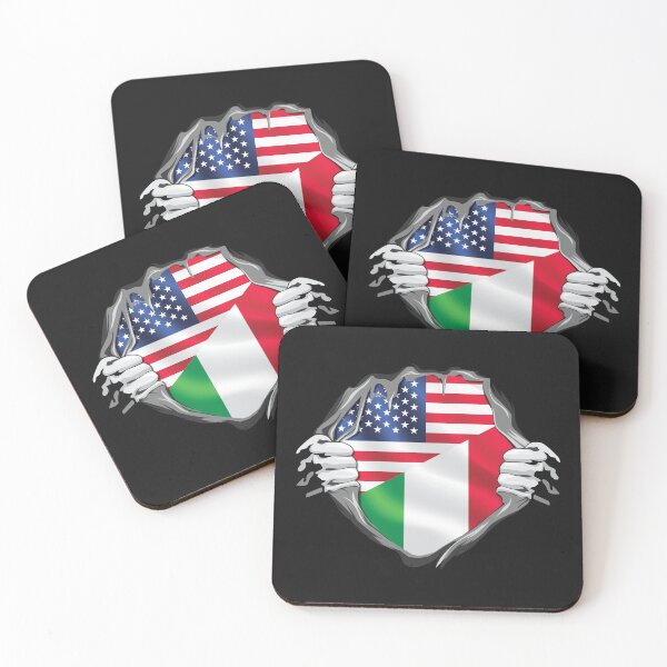 Item preview, Italian American Roots Flag designed and sold by RahallusNtx.