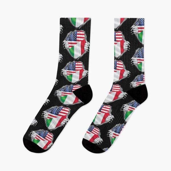 Item preview, Italian American Roots Flag designed and sold by RahallusNtx.