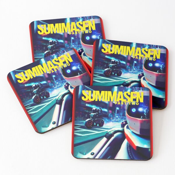 Item preview, Sumimasen 2 | 80s Sci-fi and Videogames Inspired Art Covers designed and sold by PlaTolstoy.