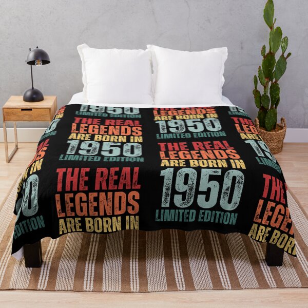 Item preview, The Real Legends Are Born In 1950 Limited Edition designed and sold by NinniSilver.