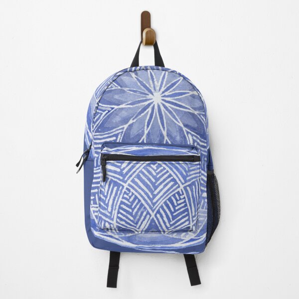 Item preview, Blue Lotos Mandala Watercolor Art designed and sold by Glatti.