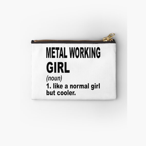 Item preview, Metal Working Girl Like A Normal Girl But Cooler,Metal Working Lovers Gift designed and sold by Dogs Geeky⭐⭐⭐⭐⭐.