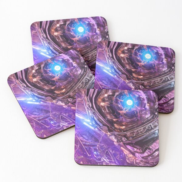 Item preview, limitless energy core futurism  designed and sold by AbundanceMind.